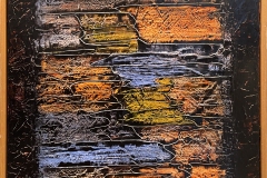 Composition in Blue and Orange